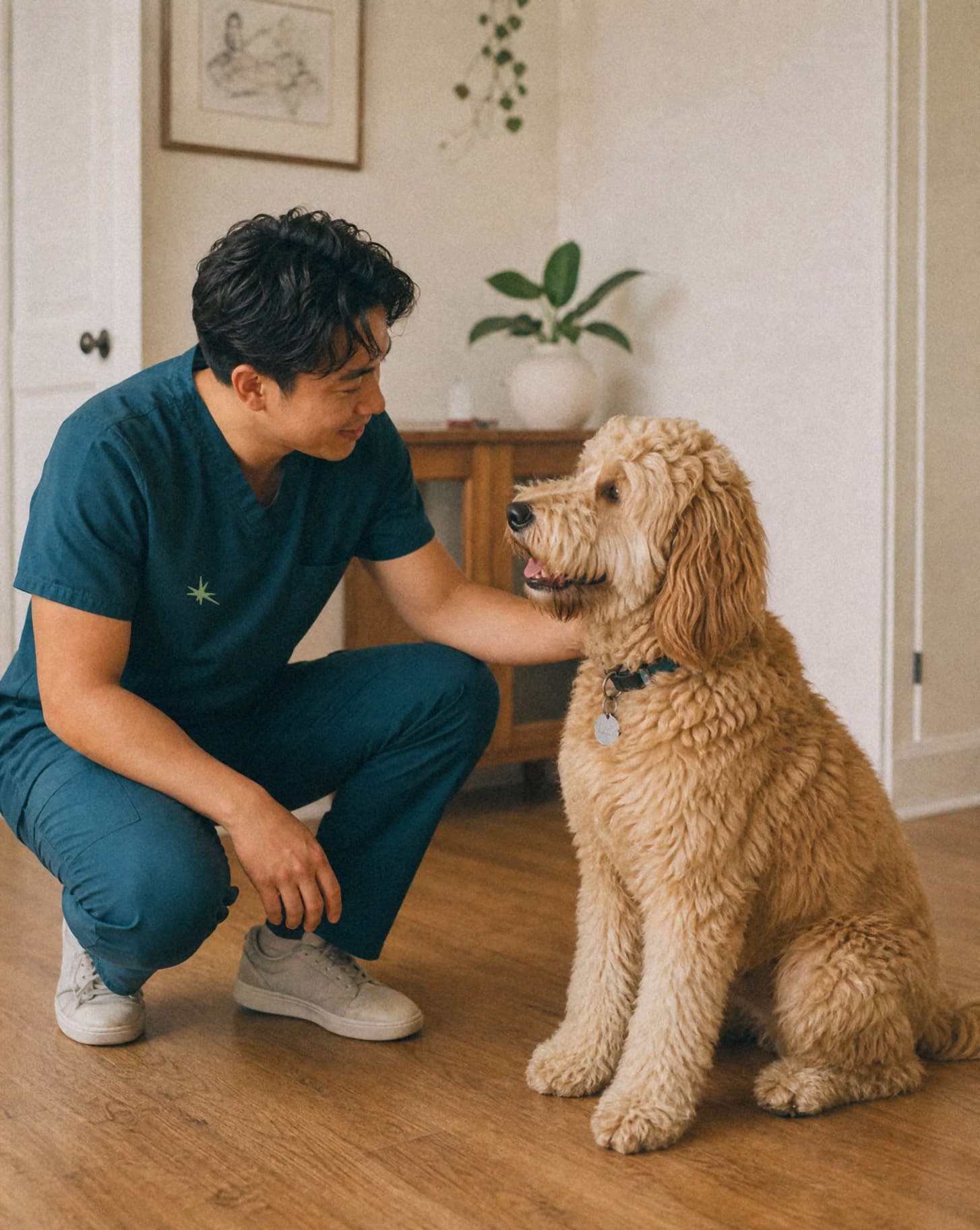 At-home visit